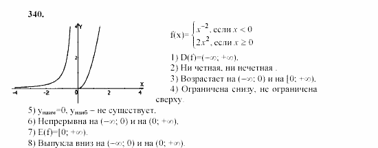 Часть 2, 9 класс, Мордкович, Мишустина, 2003, Параграф 12 Задание: 340