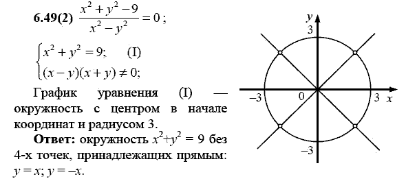 Сборник заданий для подготовки к ГИА, 9 класс, Кузнецова Л.В., 2007-2011, Раздел II Задание: 6.49(2)