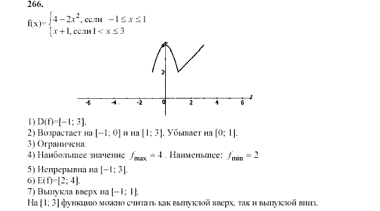 Алгебра, 9 класс, Мордкович А.Г. Мишустина Т.Н. Тульчинская Е.Е., 2003 - 2009, задание: 266