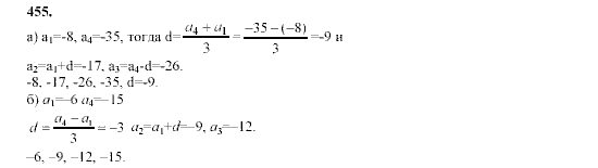 Алгебра, 9 класс, Мордкович А.Г. Мишустина Т.Н. Тульчинская Е.Е., 2003 - 2009, задание: 455