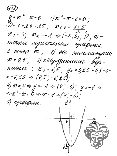 Алгебра, 9 класс, Дорофеев, Суворова, 2011 - 2015, задание: 188