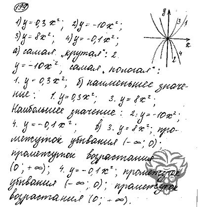 Алгебра, 9 класс, Дорофеев, Суворова, 2011 - 2015, задание: 199
