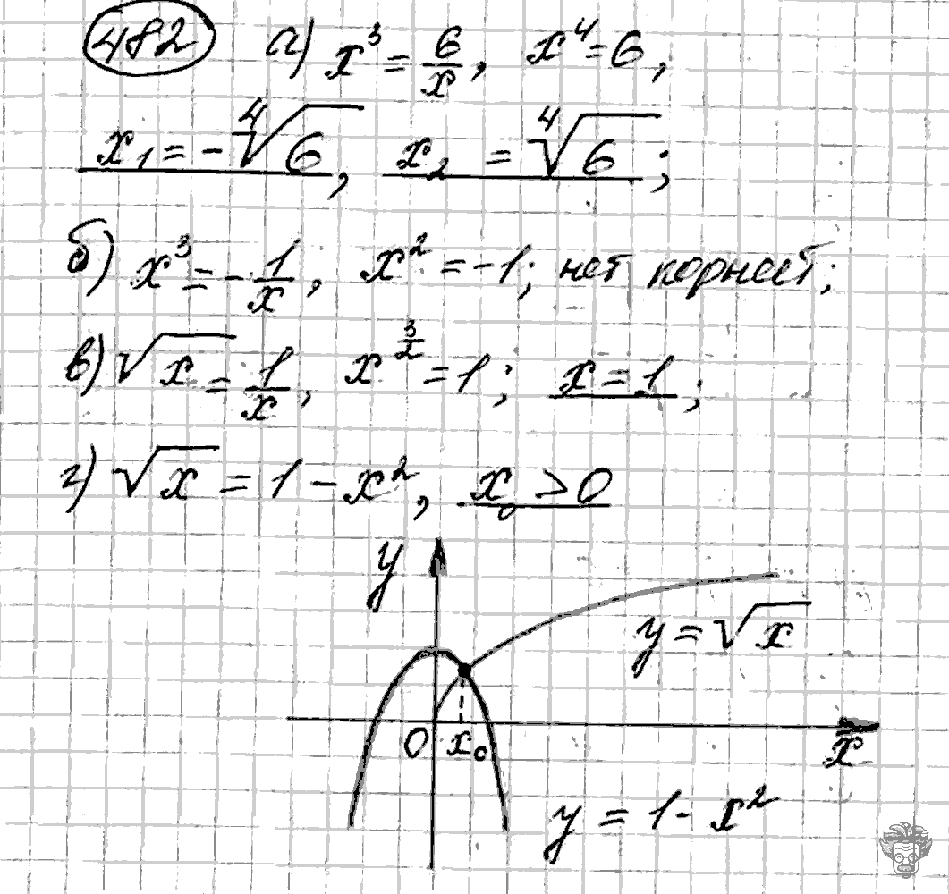 Алгебра, 9 класс, Дорофеев, Суворова, 2011 - 2015, задание: 482