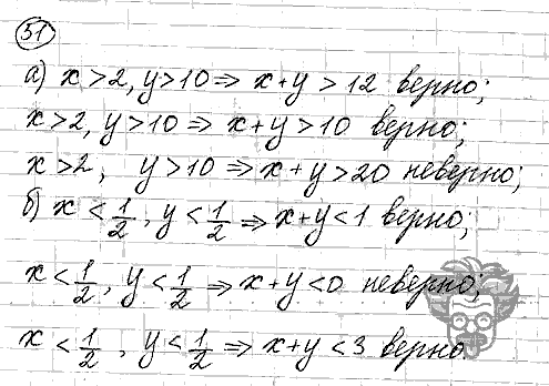 Алгебра, 9 класс, Дорофеев, Суворова, 2011 - 2015, задание: 51