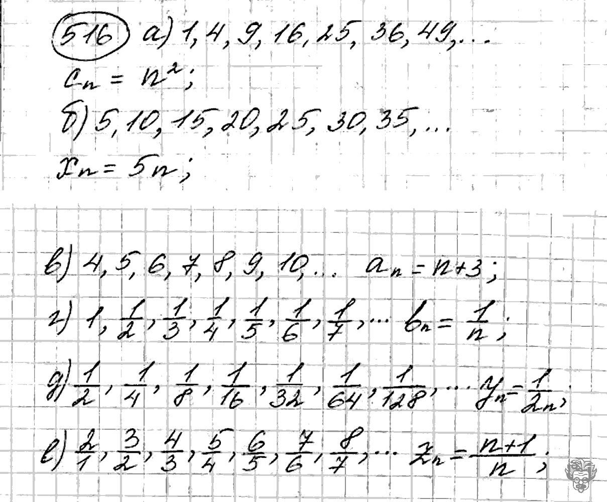 Алгебра, 9 класс, Дорофеев, Суворова, 2011 - 2015, задание: 516