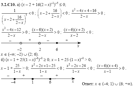 Сборник задач для аттестации, 9 класс, Шестаков С.А., 2004, задание: 3_2_C10