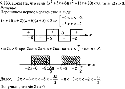 Сборник задач по математике, 9 класс, Сканави, 2006, задача: 9_233
