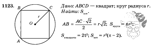 Геометрия, 9 класс, Л.С. Атанасян, 2009, задание: 1123