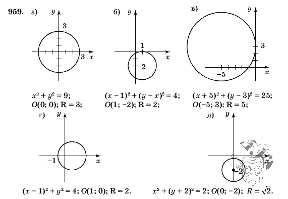Геометрия, 9 класс, Л.С. Атанасян, 2009, задание: 959