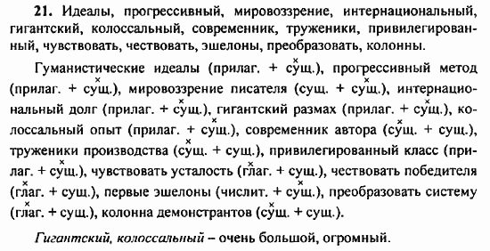 Русский язык, 9 класс, Бархударов, Крючков, 2008, Упражнения Задание: 21