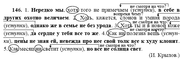 Русский язык, 9 класс, Тростенцова Л.А. Ладыженская Т.А., 2013 - 2015, задание: 146