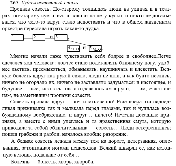 Русский язык, 9 класс, Тростенцова Л.А. Ладыженская Т.А., 2013 - 2015, задание: 267