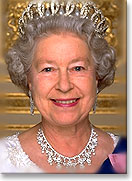 The Queen of the UK