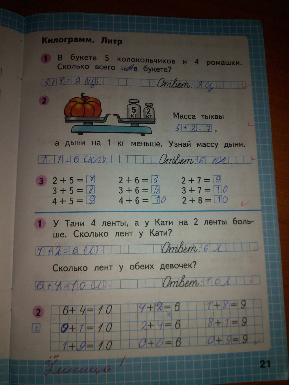 Математика страница 33 номер 4 1 класс. Тетрадь по математике 2 класс 1 часть Моро стр 21. Математика 2 класс рабочая тетрадь 1 часть Моро стр 21.