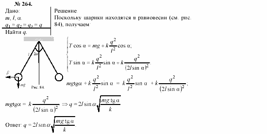Механика. Теория относительности. Электродинамика, 10 класс, Громов, Шаронова, 2001-2012, задачи и упражнения Задача: 264