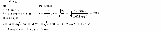 Механика. Теория относительности. Электродинамика, 10 класс, Громов, Шаронова, 2001-2012, задачи и упражнения Задача: 32