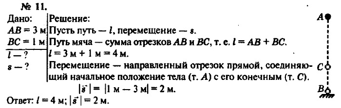 Физика, 10 класс, Рымкевич, 2001-2012, задача: 11