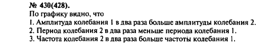 Физика, 10 класс, Рымкевич, 2001-2012, задача: 430(428)