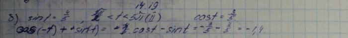Алгебра, 10 класс, Мордкович, 2015, Номера Задание: 14.19