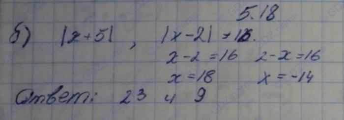 Алгебра, 10 класс, Мордкович, 2015, Номера Задание: 5.18