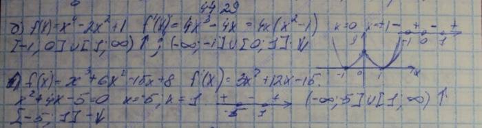 Алгебра, 10 класс, Мордкович, 2015, Номера Задание: 44.29