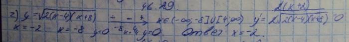 Алгебра, 10 класс, Мордкович, 2015, Номера Задание: 46.29