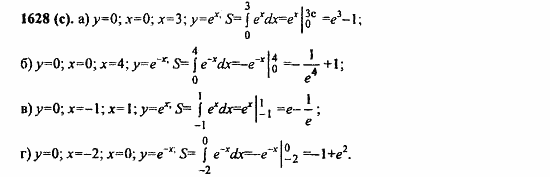 Задачник, 10 класс, А.Г. Мордкович, 2011 - 2015, § 47. Дифференцирование показательной и логарифмической функций Задание: 1628(с)