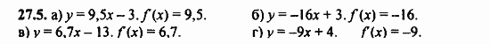 Задачник, 10 класс, А.Г. Мордкович, 2011 - 2015, § 27 Определение производной Задание: 27.5