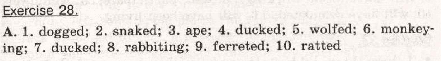 English X: Students Book, 10 класс, Афанасьева, Михеева, 2010, Юнит 3 Задание: 28