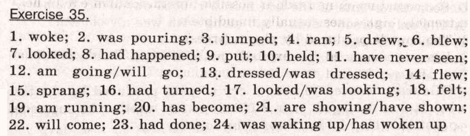 English X: Students Book, 10 класс, Афанасьева, Михеева, 2010, Юнит 3 Задание: 35