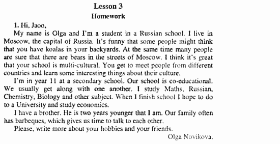 Happy English 3, 10 класс, Клементьева, Шэннон, 2001-2012, Рабочая тетрадь 2 Задание: 9_1
