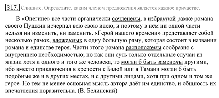 Русский язык, 10 класс, Греков, Крючков, Чешко, 2002-2011, задание: 317