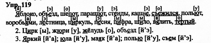 Русский язык, 10 класс, Дейкина, Пахнова, 2009, задание: 119