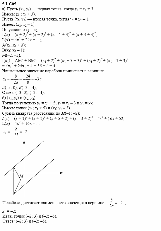 ГДЗ Алгебра и начала анализа: Сборник задач для ГИА, 11 класс, С.А. Шестакова, 2004, задание: 5_1_C05
