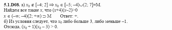 ГДЗ Алгебра и начала анализа: Сборник задач для ГИА, 11 класс, С.А. Шестакова, 2004, задание: 5_1_D08