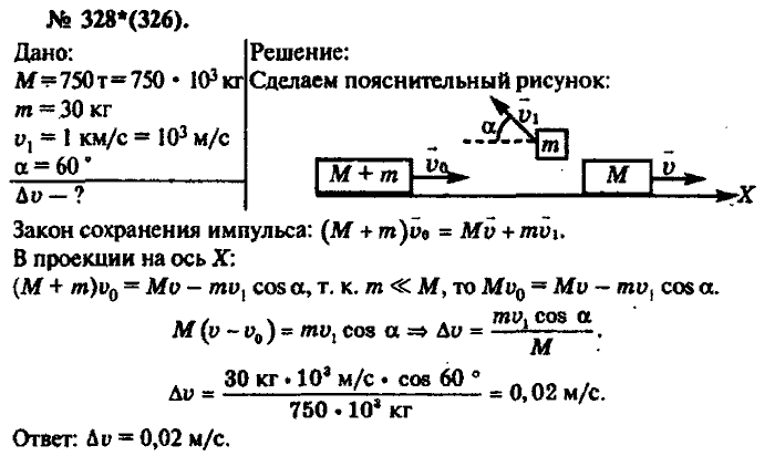 Задачник, 11 класс, Рымкевич, 2001-2013, задача: 328(326)