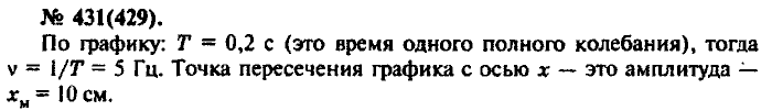 Задачник, 11 класс, Рымкевич, 2001-2013, задача: 431(429)