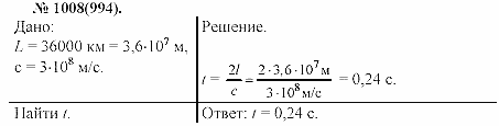 Задачник, 11 класс, А.П.Рымкевич, 2003, задание: 1008