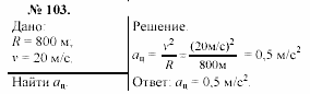 Задачник, 11 класс, А.П.Рымкевич, 2003, задание: 103