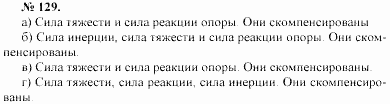 Задачник, 11 класс, А.П.Рымкевич, 2003, задание: 129