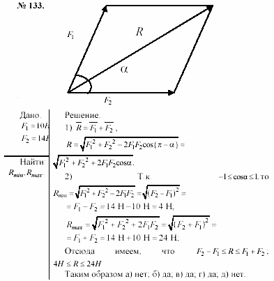 Задачник, 11 класс, А.П.Рымкевич, 2003, задание: 133