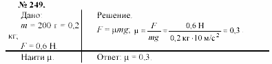 Задачник, 11 класс, А.П.Рымкевич, 2003, задание: 249
