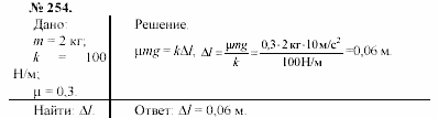 Задачник, 11 класс, А.П.Рымкевич, 2003, задание: 254