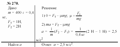 Задачник, 11 класс, А.П.Рымкевич, 2003, задание: 270