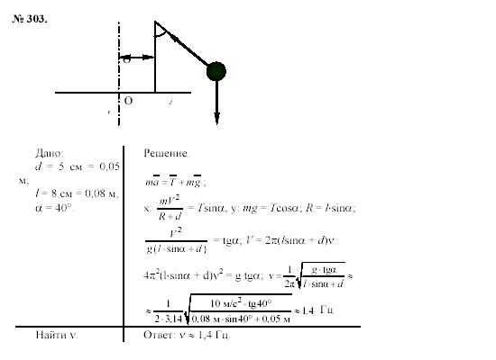 Задачник, 11 класс, А.П.Рымкевич, 2003, задание: 303