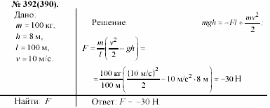 Задачник, 11 класс, А.П.Рымкевич, 2003, задание: 392