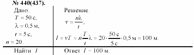 Задачник, 11 класс, А.П.Рымкевич, 2003, задание: 440