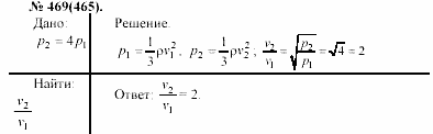 Задачник, 11 класс, А.П.Рымкевич, 2003, задание: 469