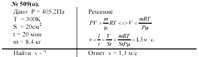 Задачник, 11 класс, А.П.Рымкевич, 2003, задание: 509