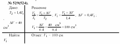 Задачник, 11 класс, А.П.Рымкевич, 2003, задание: 529